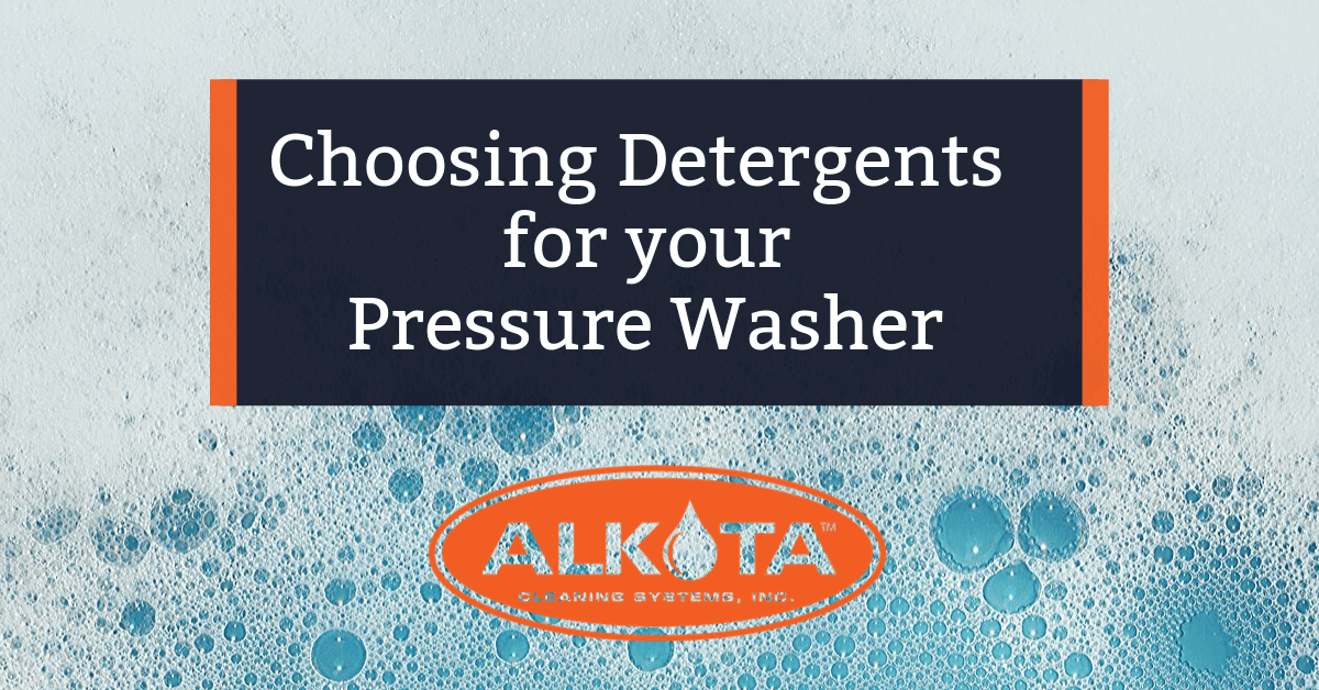 Alkota Pressure Washer Detergents Cleaning Solutions — Alkota Engineering Analysis